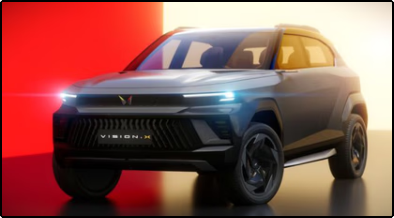 Mahindra Vision X SUV Concept Unveiled: Design, Features, Powertrain & Expected Launch