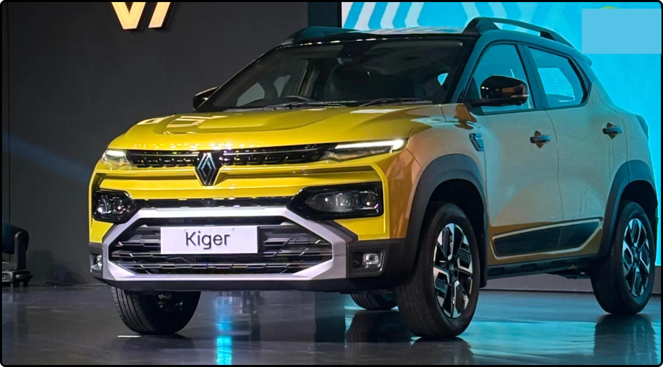 Renault Kiger Facelift – Stylish Look, Powerful Performance & Segment-Best Safety Features
