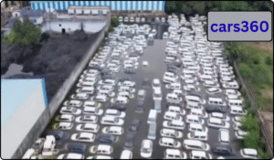 Flood Submerges 300 Cars