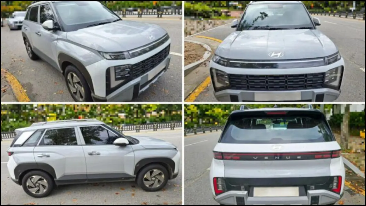 Hyundai Venue Spied