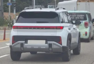 Hyundai Venue Spied