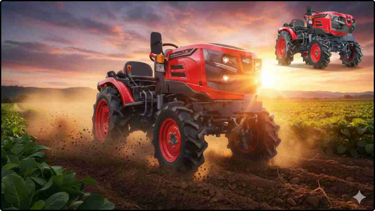 Mahindra Tractors Sells With 50% Growth