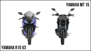 Yamaha YZF R15 V3 and MT 15 Comparison
