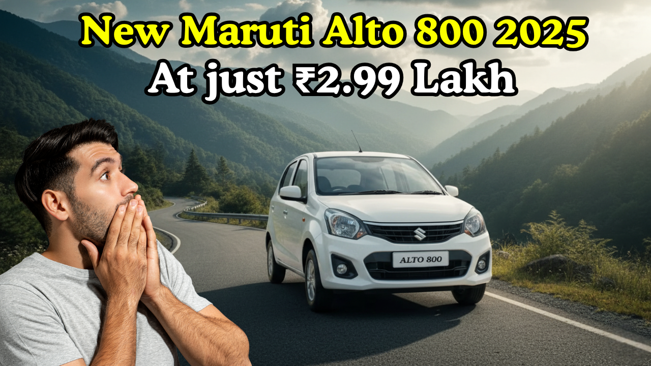 New Maruti Alto 800 2025