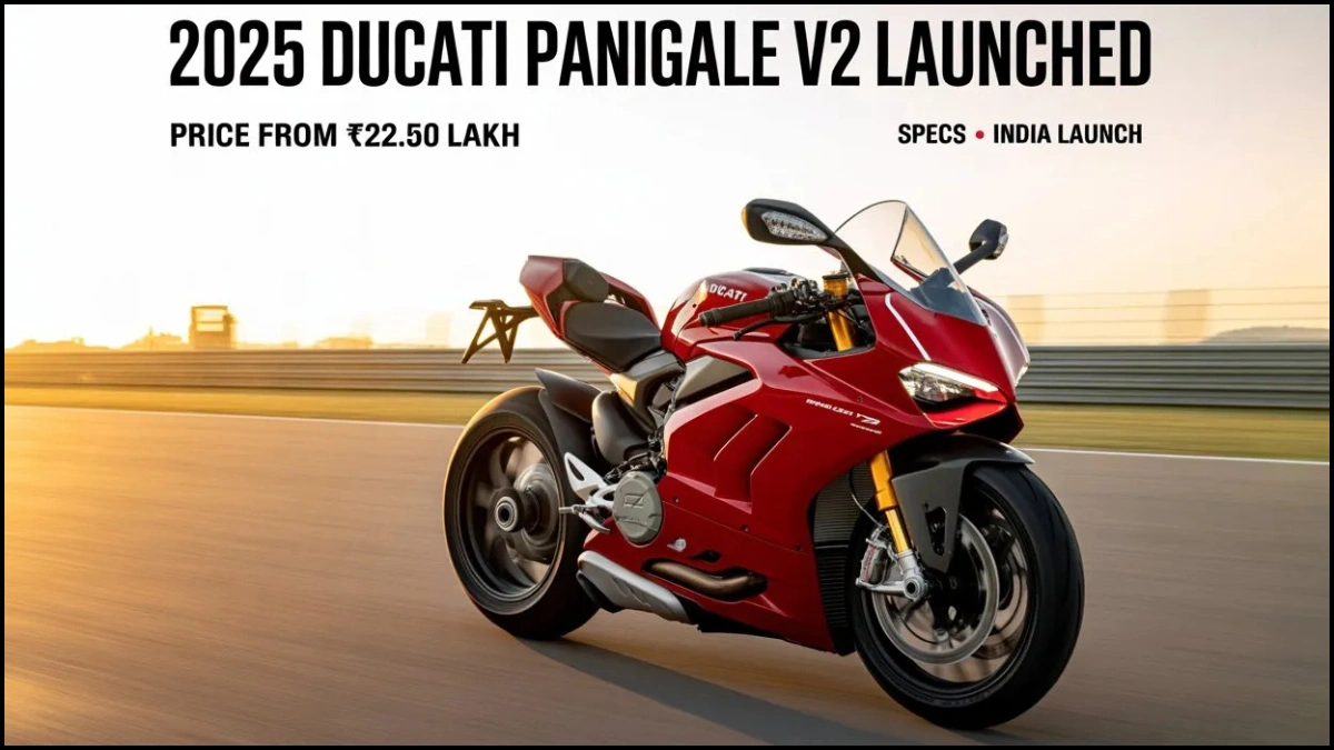 Ducati Panigale V2 Launched