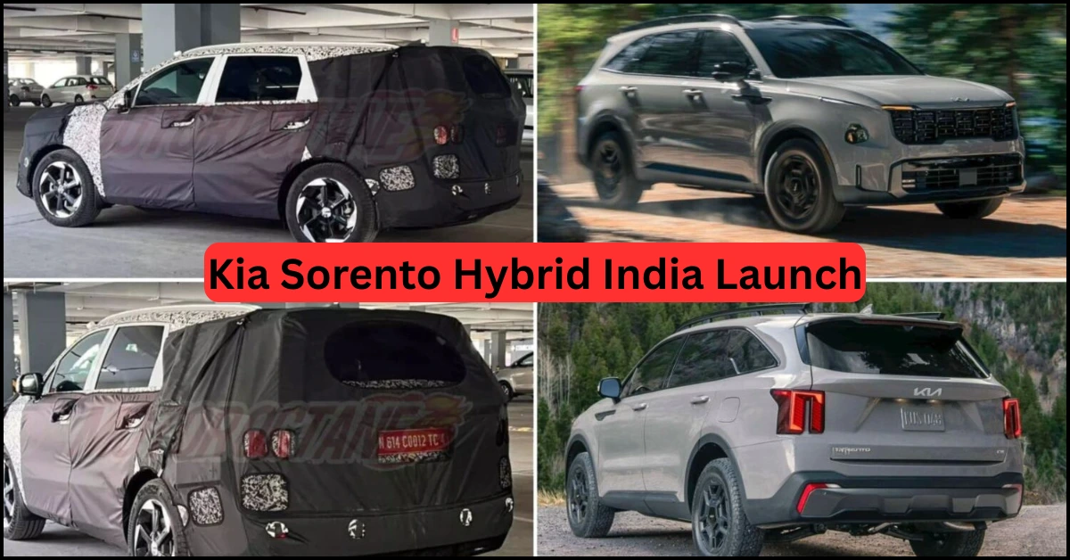 Kia Sorento Hybrid India Launch