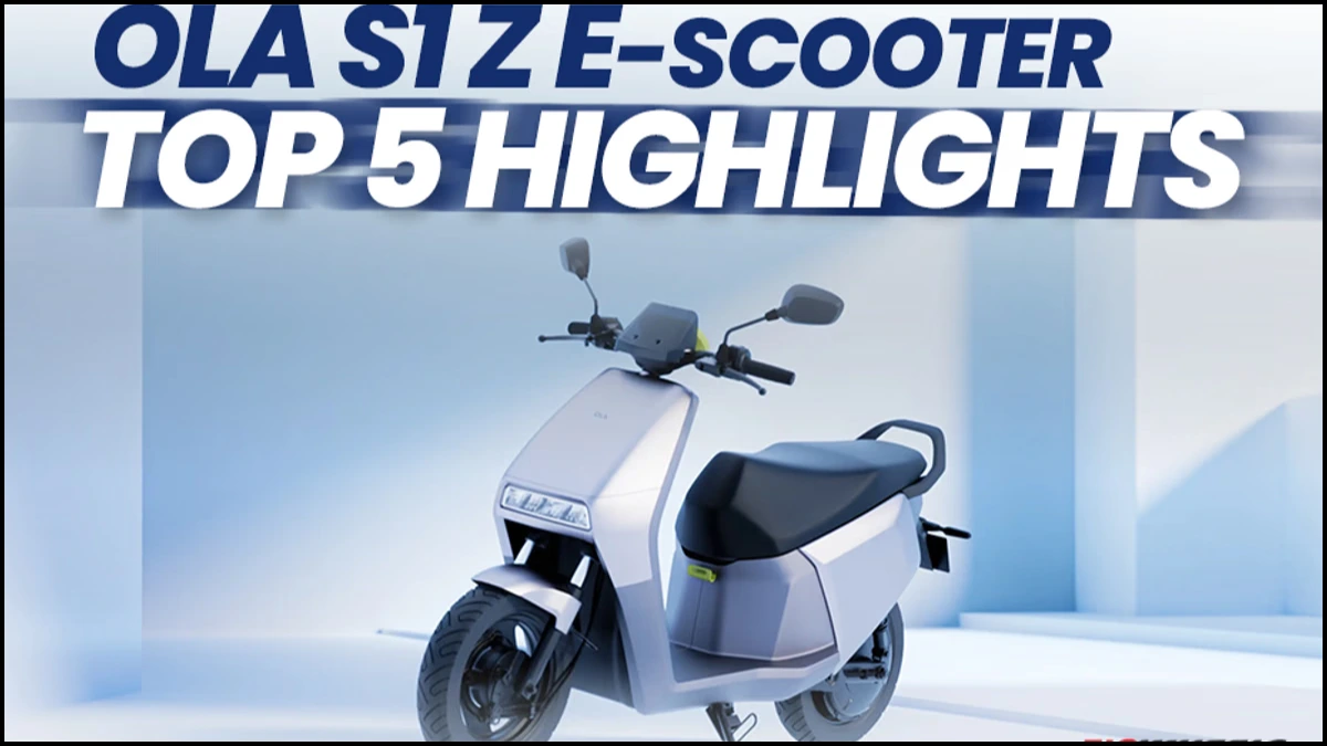 Ola S1 Z Electric Scooter