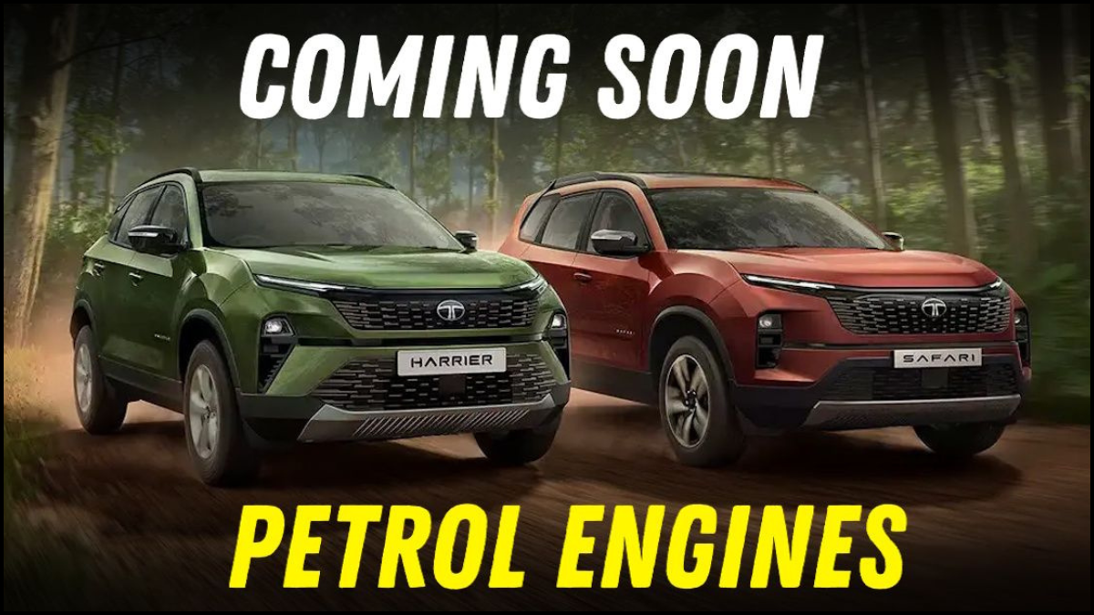 Tata Safari and Harrier Petrol Launch