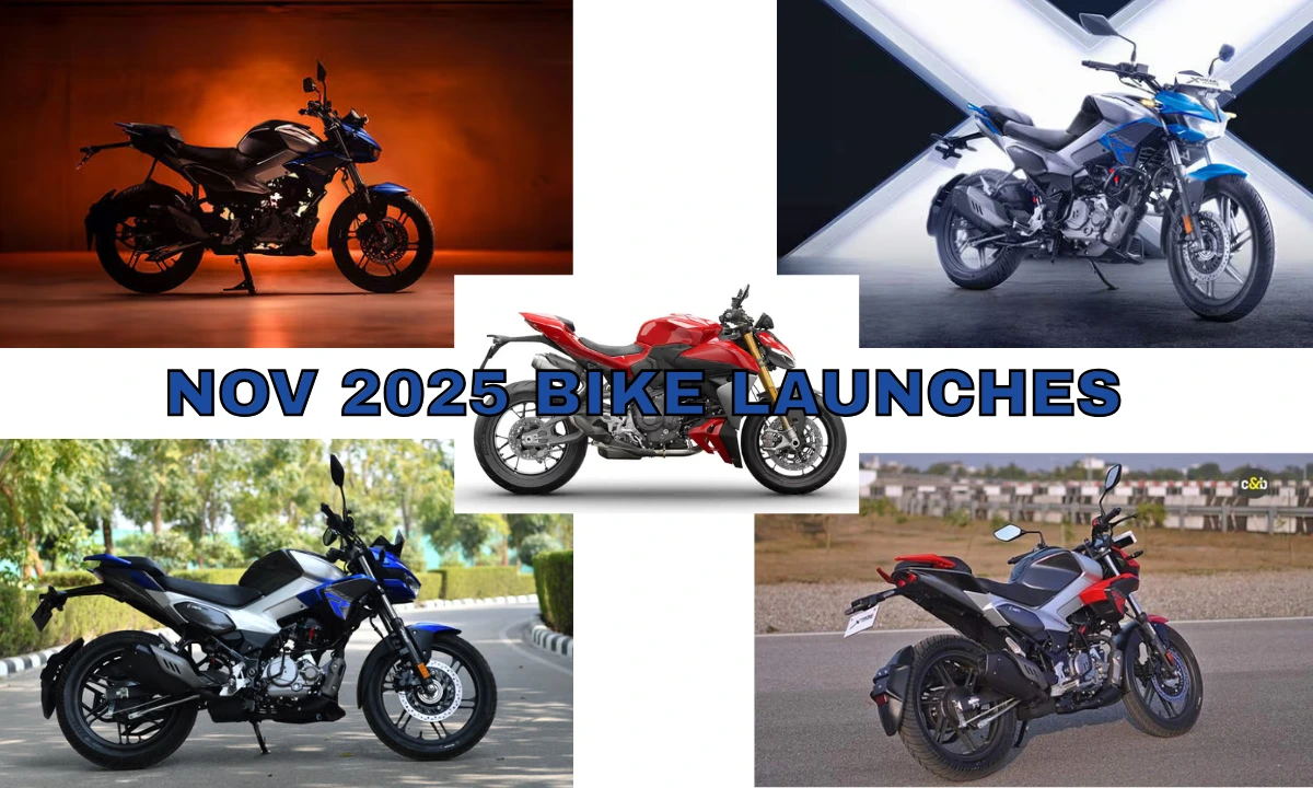 Bikes Launched in India November 2025