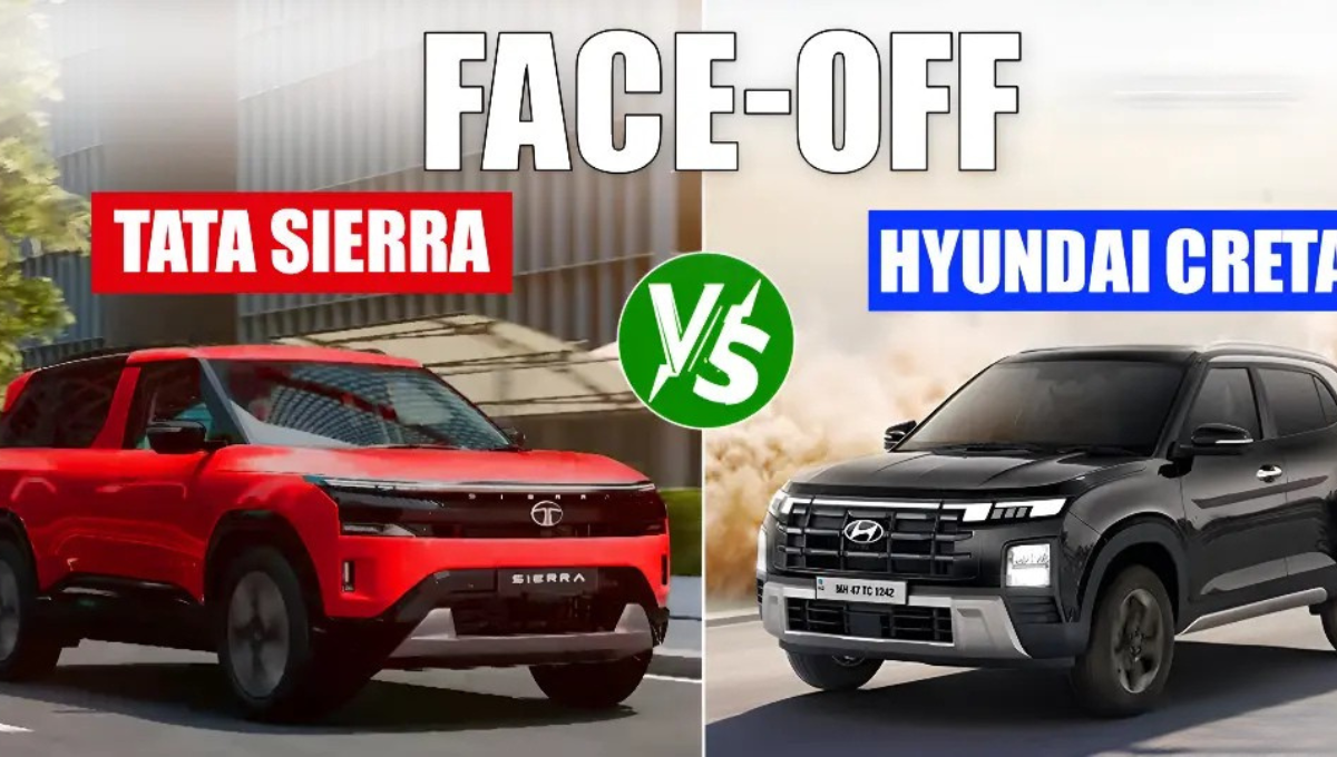 Hyundai Creta vs Tata Sierra