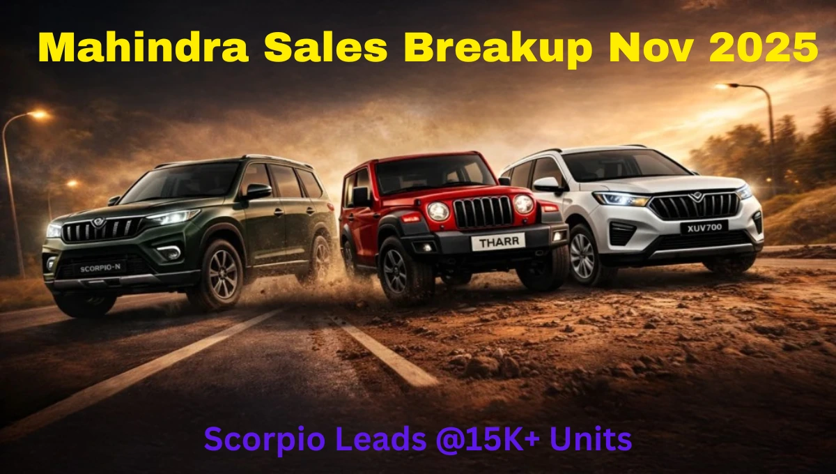 Mahindra Sales Breakup