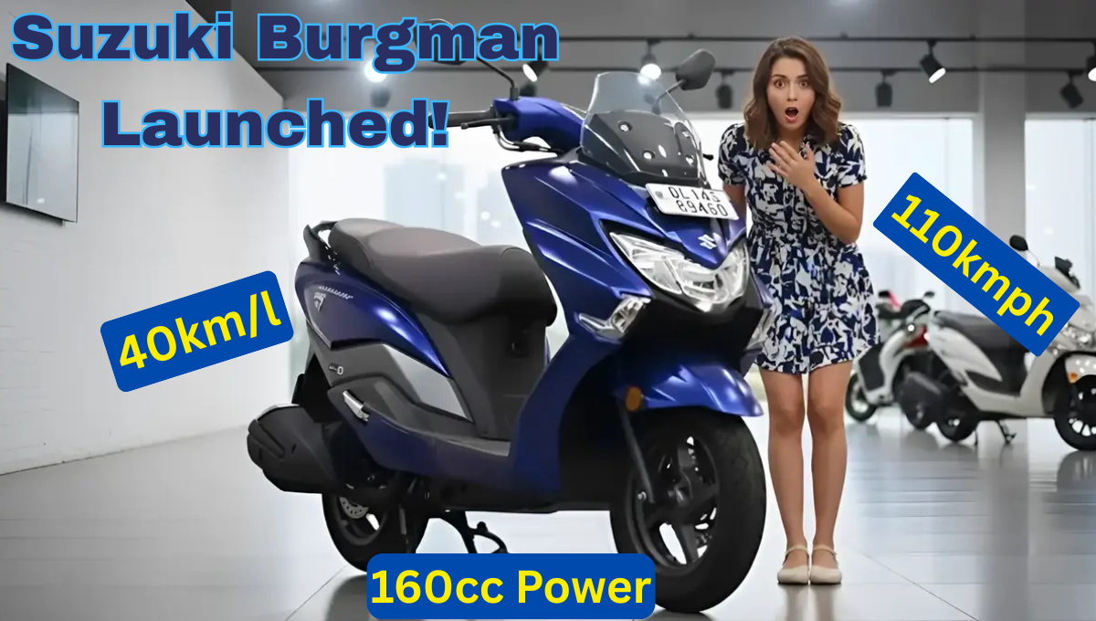 Suzuki Burgman Launched