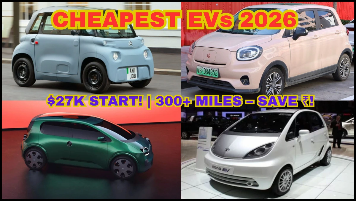 Cheapest Electric Cars