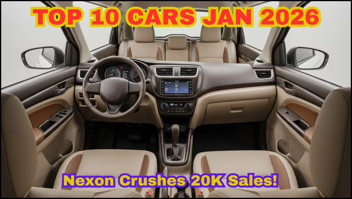 TOP 10 CARS JAN 2026
