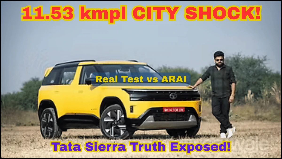 Tata Sierra Real World Fuel Economy