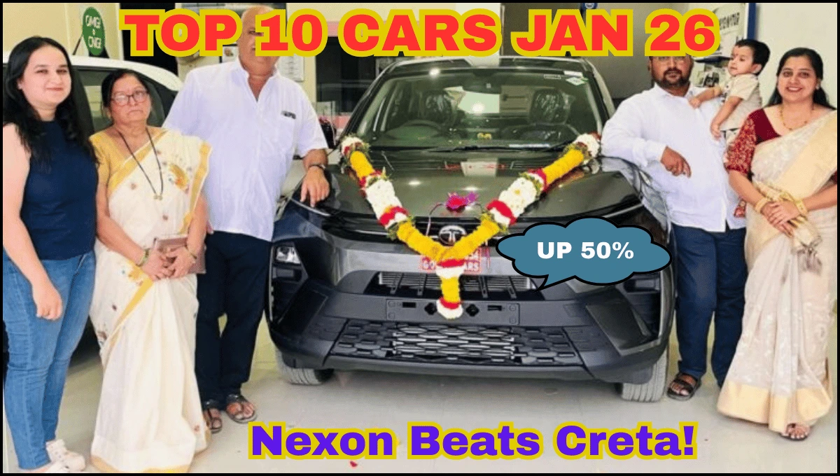 Top 10 Cars January 2026